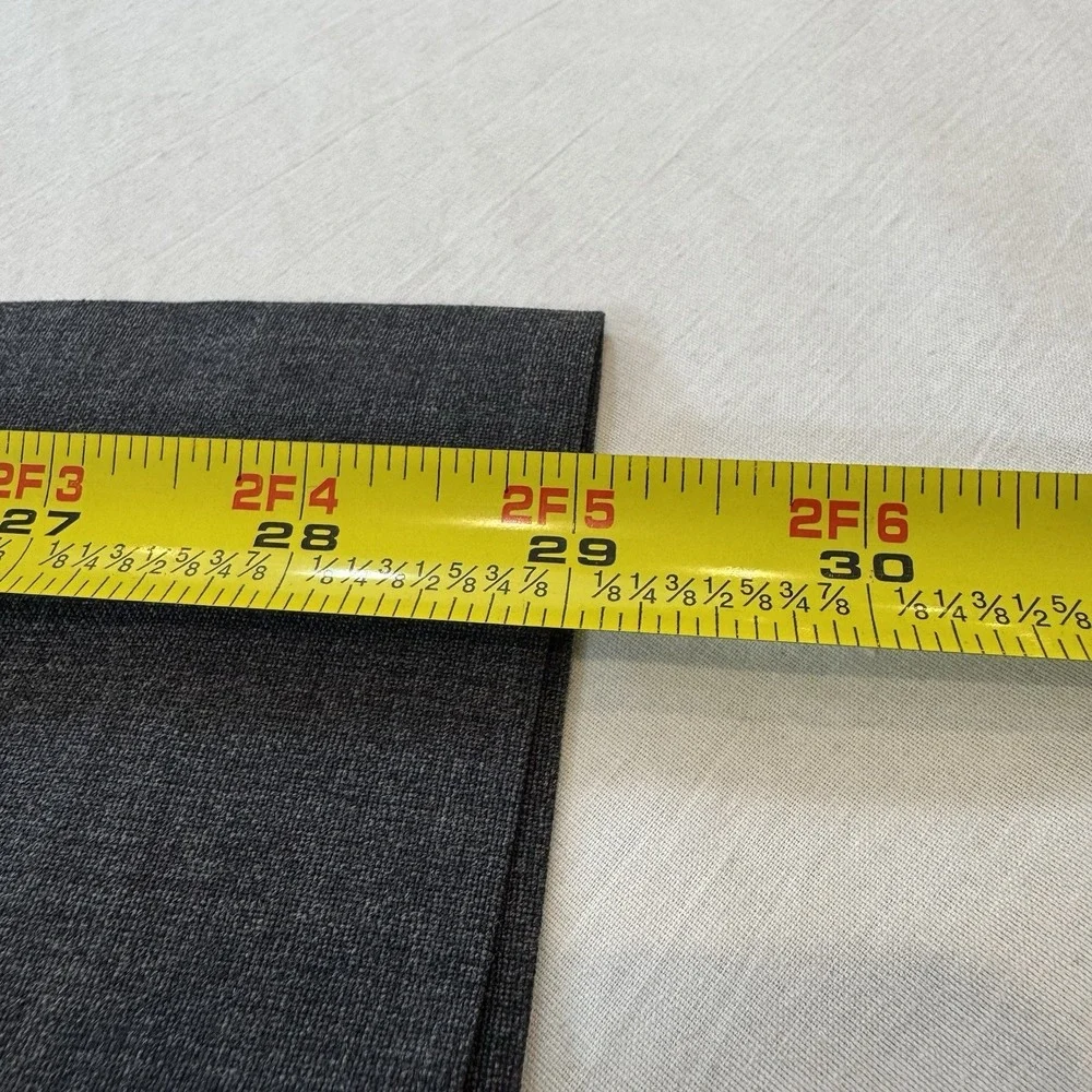 Polo Ralph Lauren Mens Flat front Wool Blend dark Gray 40 x 30